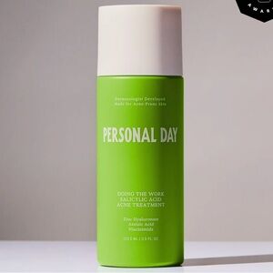 Personal Day Acne treatment - “doing the work” salicylic acid treatment